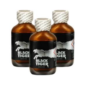 Black Tiger Silver Poppers Combo 3x 24ml