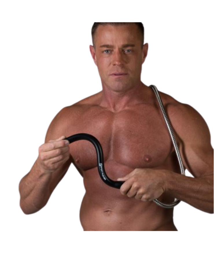 Sport Fucker Flexible Analdusche Locker Room Hose blau 15 cm