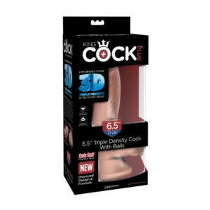 Gode King Cock Triple Densité 17 cm