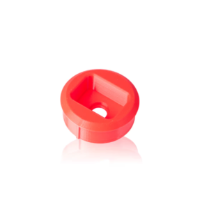 Red insert for Large Square Poppers bottles with Head Large for Banger Station by XTRM