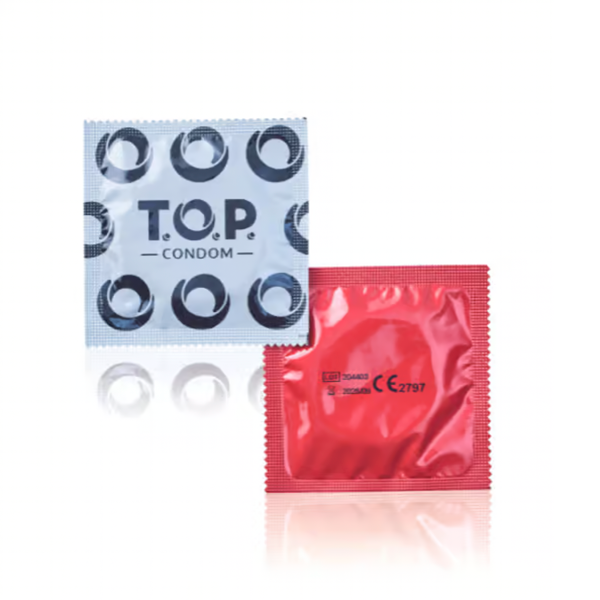 Best Codoms TOP condoms RED with strawberry flavor - 100 pieces buy cheap online ...